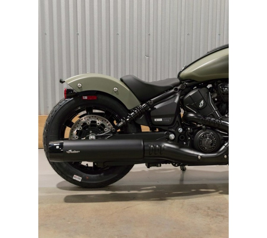 2026 Indian Scout Bobber Limited +Tech Moss Green Smoke