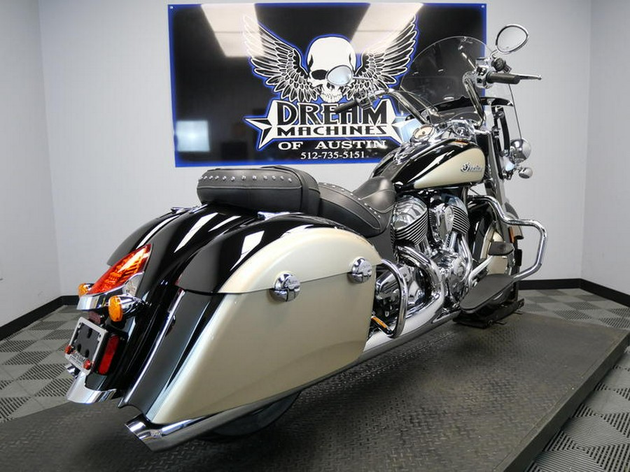 2021 Indian Motorcycle® Springfield® Thunder Black/Dirt Track Tan