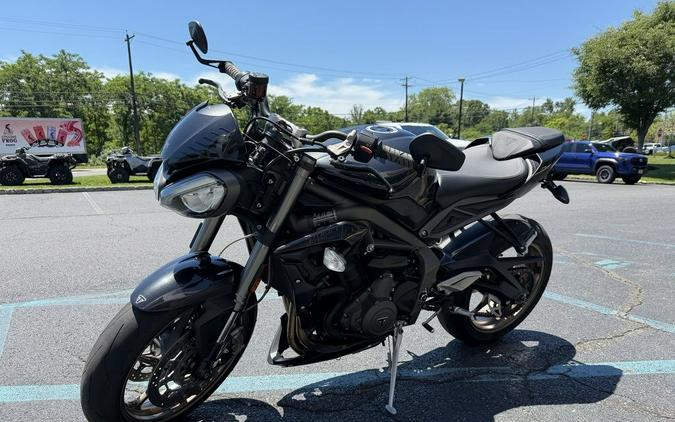 2023 Triumph Street Triple RS Carbon Black