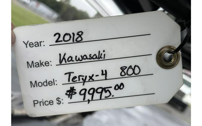 2018 TERYX-4 800 EPS 4X4 - Kawasaki