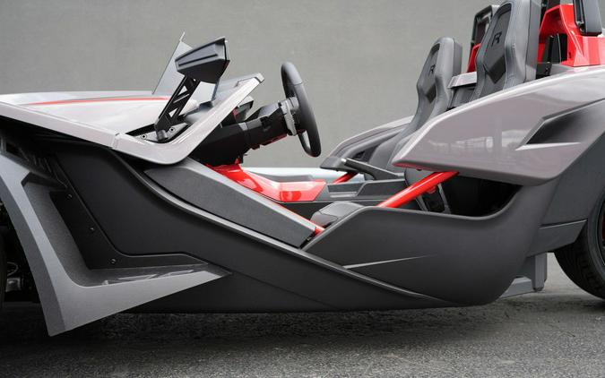 2026 Polaris Slingshot R AutoDrive Radiant Gray with Indy Red Pearl