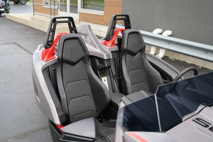 2026 Polaris Slingshot R AutoDrive Radiant Gray with Indy Red Pearl