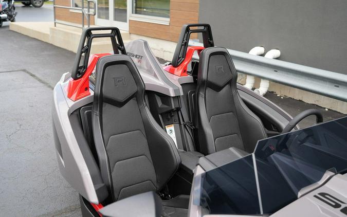 2026 Polaris Slingshot R AutoDrive Radiant Gray with Indy Red Pearl