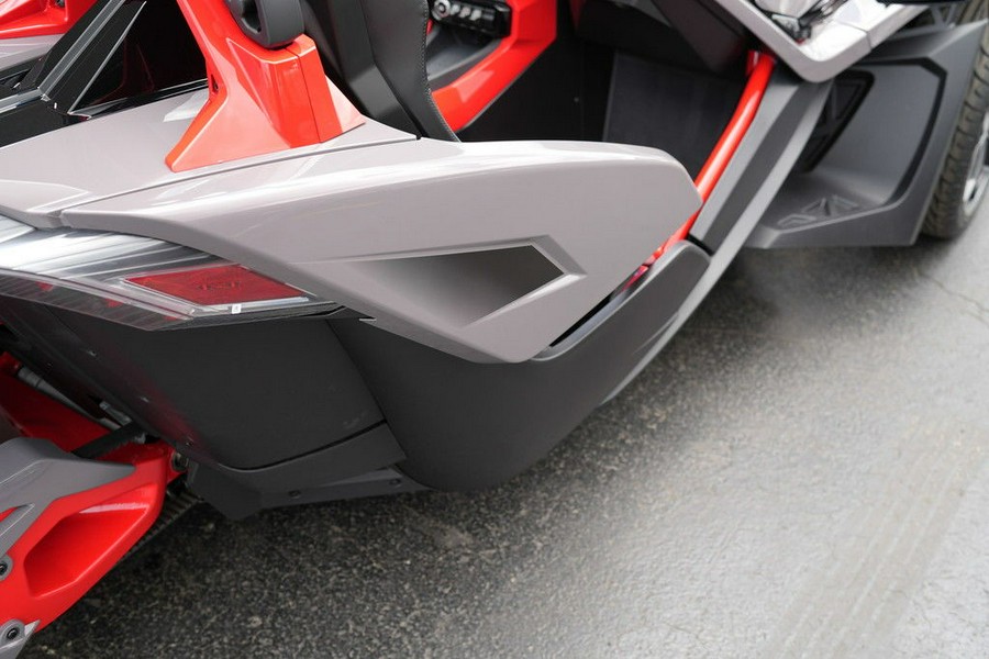 2026 Polaris Slingshot R AutoDrive Radiant Gray with Indy Red Pearl
