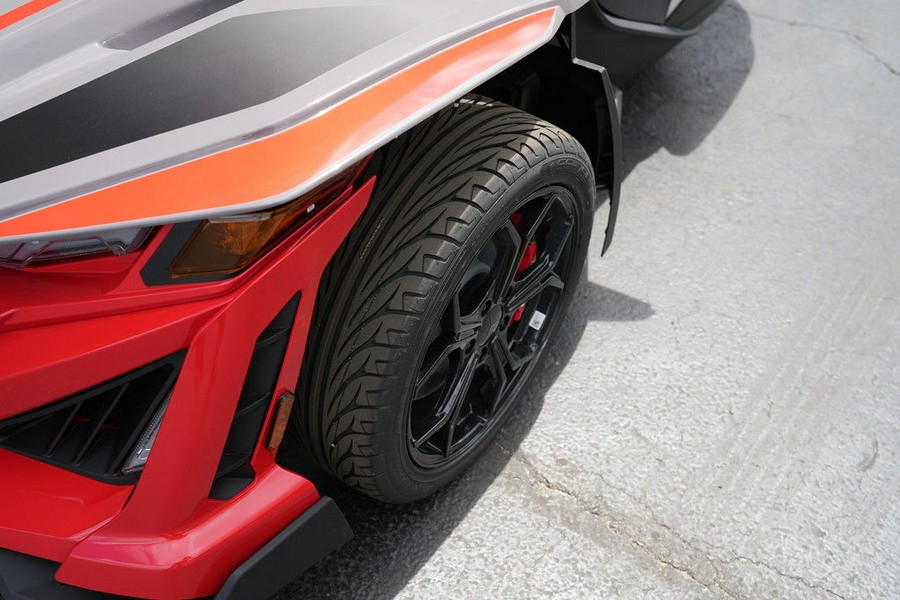 2026 Polaris Slingshot R AutoDrive Radiant Gray with Indy Red Pearl