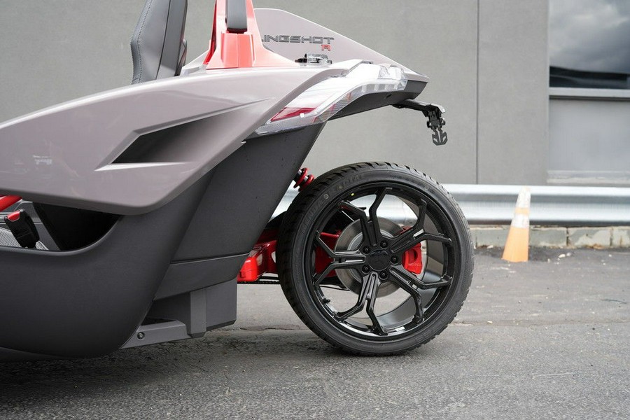 2026 Polaris Slingshot R AutoDrive Radiant Gray with Indy Red Pearl