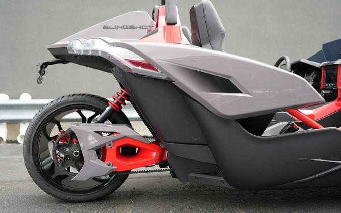 2026 Polaris Slingshot R AutoDrive Radiant Gray with Indy Red Pearl