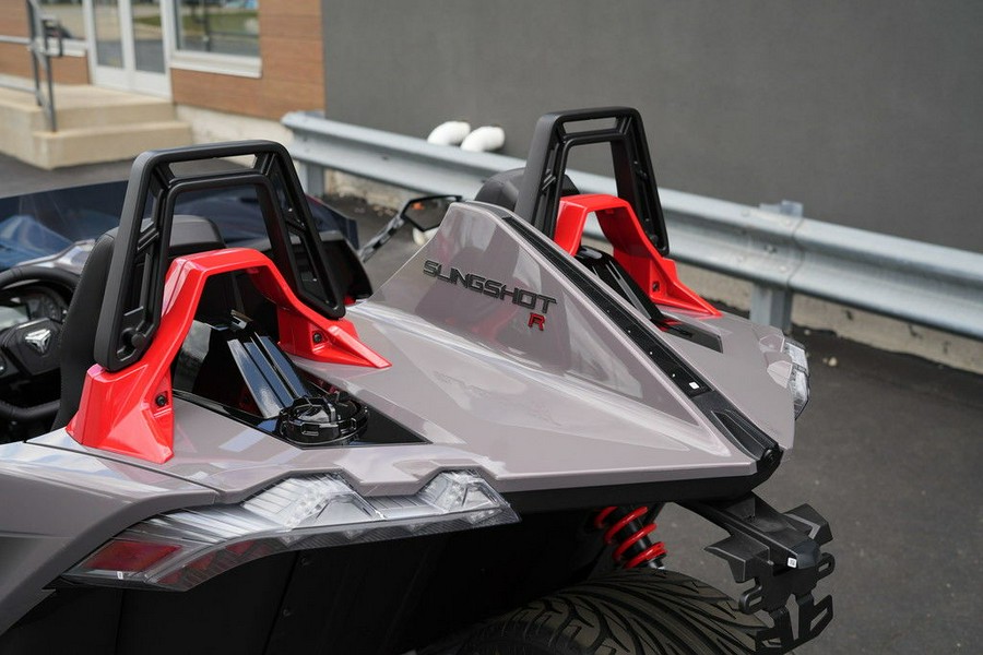 2026 Polaris Slingshot R AutoDrive Radiant Gray with Indy Red Pearl