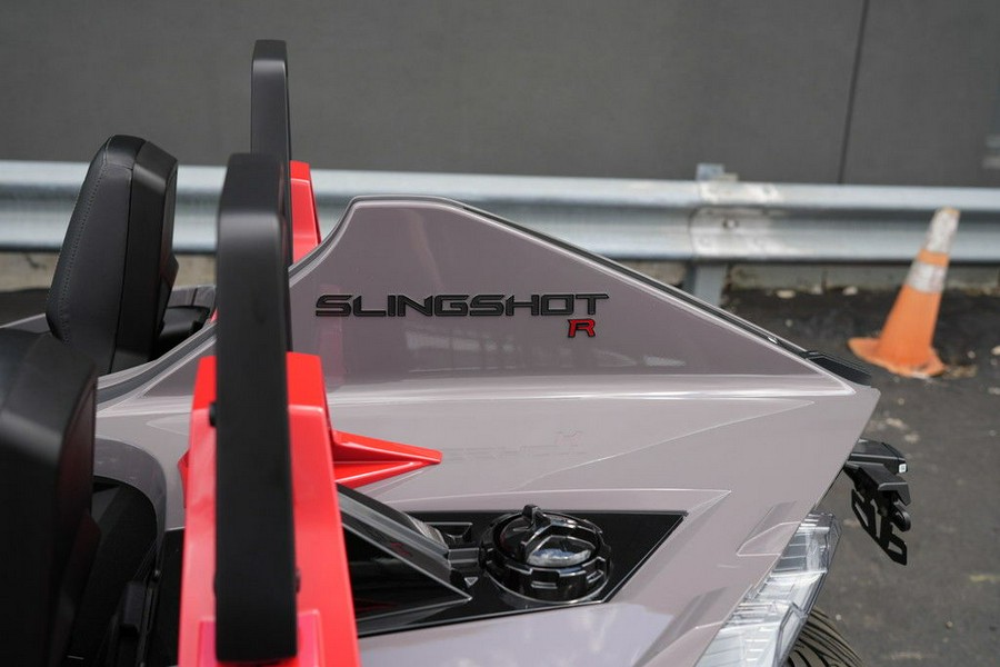 2026 Polaris Slingshot R AutoDrive Radiant Gray with Indy Red Pearl