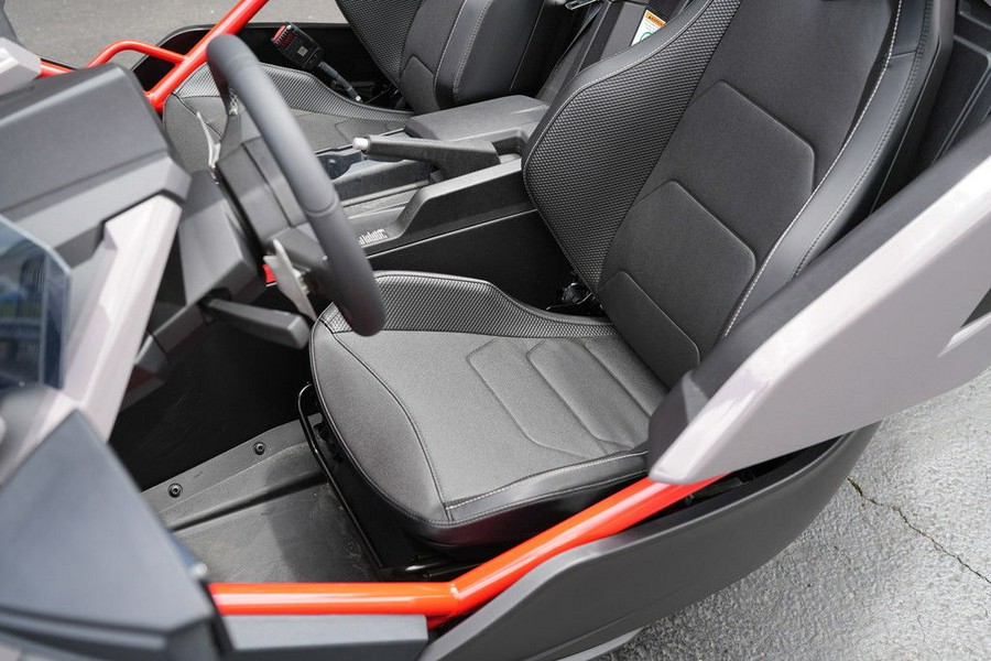 2026 Polaris Slingshot R AutoDrive Radiant Gray with Indy Red Pearl