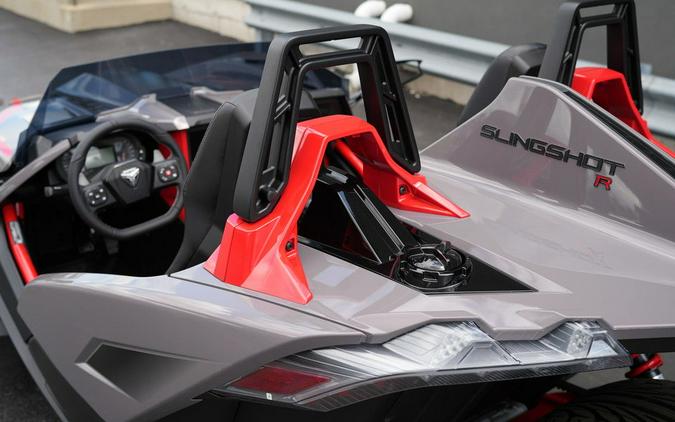 2026 Polaris Slingshot R AutoDrive Radiant Gray with Indy Red Pearl