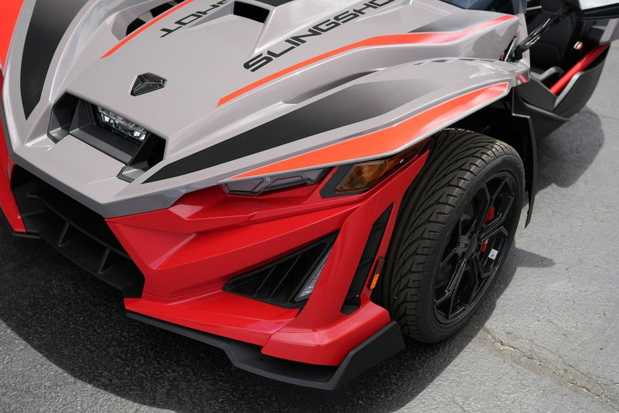 2026 Polaris Slingshot R AutoDrive Radiant Gray with Indy Red Pearl