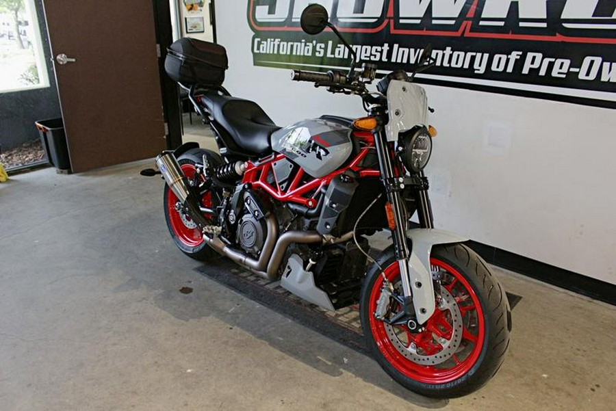 2024 Indian Motorcycle® FTR Sport Storm Gray/Red