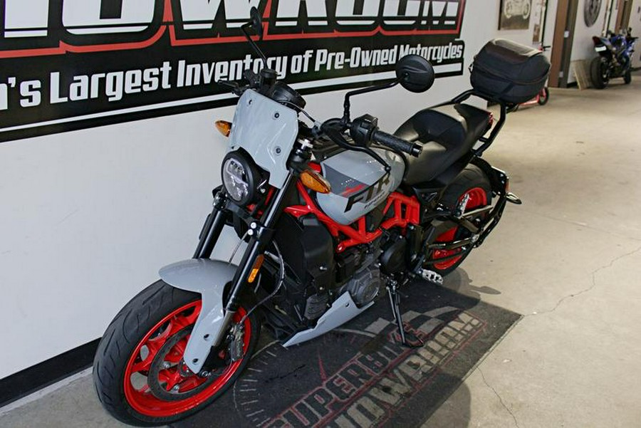 2024 Indian Motorcycle® FTR Sport Storm Gray/Red