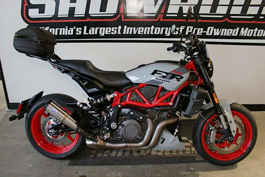 2024 Indian Motorcycle® FTR Sport Storm Gray/Red