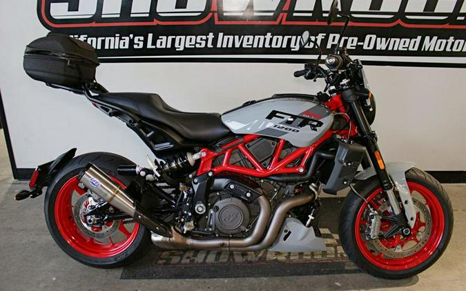 2024 Indian Motorcycle® FTR Sport Storm Gray/Red