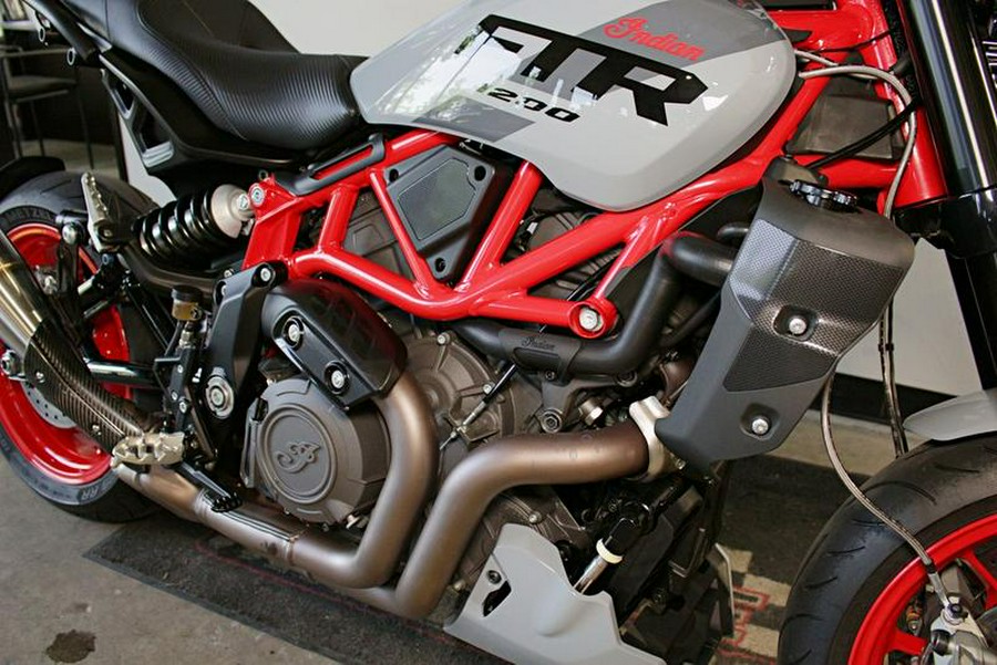 2024 Indian Motorcycle® FTR Sport Storm Gray/Red