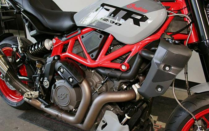 2024 Indian Motorcycle® FTR Sport Storm Gray/Red