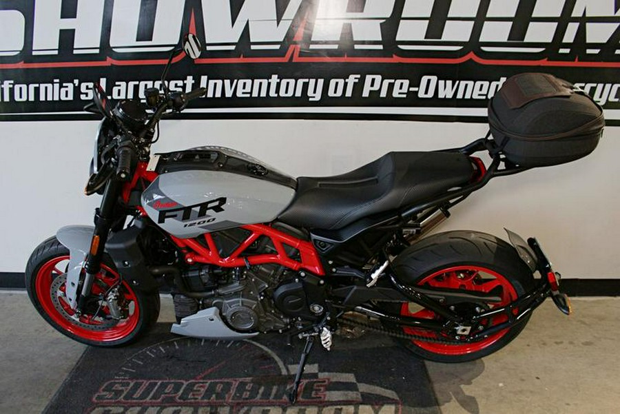 2024 Indian Motorcycle® FTR Sport Storm Gray/Red