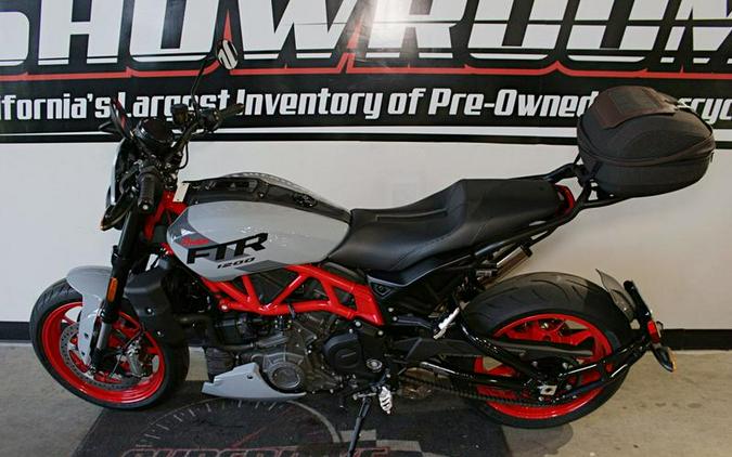 2024 Indian Motorcycle® FTR Sport Storm Gray/Red