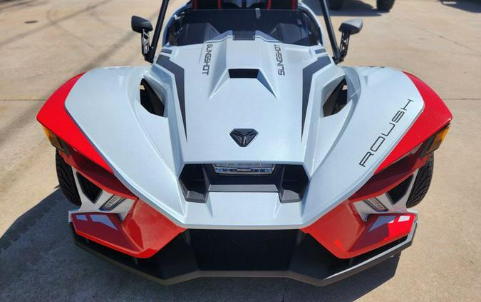 New 2024 POLARIS SLINGSHOT ROUSH EDITION MANUAL RACETRACK RED