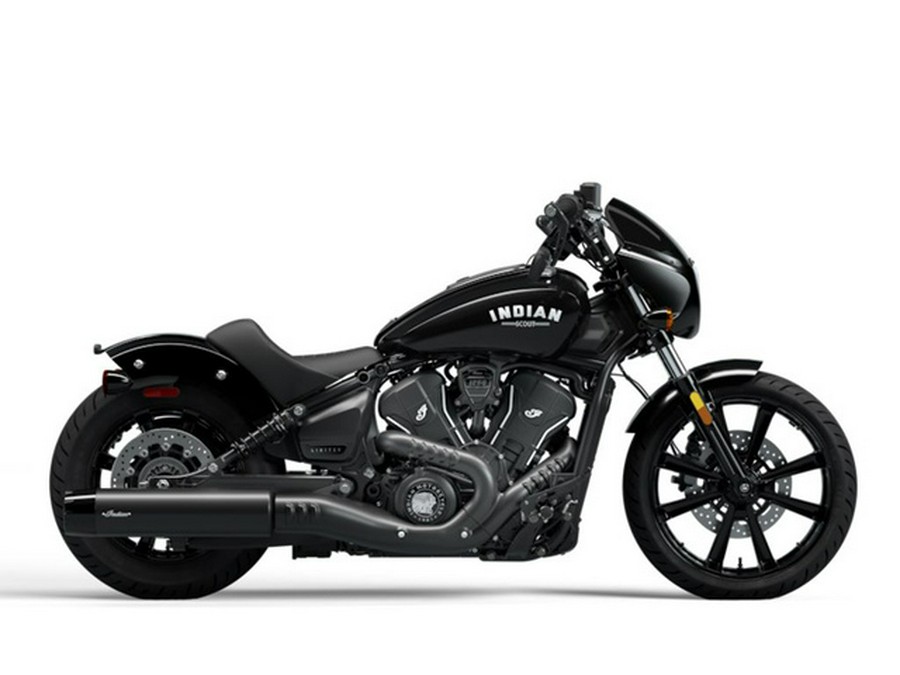 2025 Indian Sport Scout Limited +Tech Black Metallic