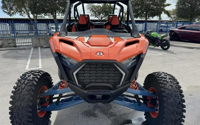 2025 Polaris RZR Pro S 4 Ultimate Orange Burst Zenith Blue