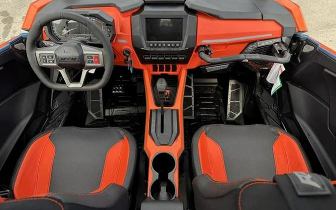 2025 Polaris RZR Pro S 4 Ultimate Orange Burst Zenith Blue