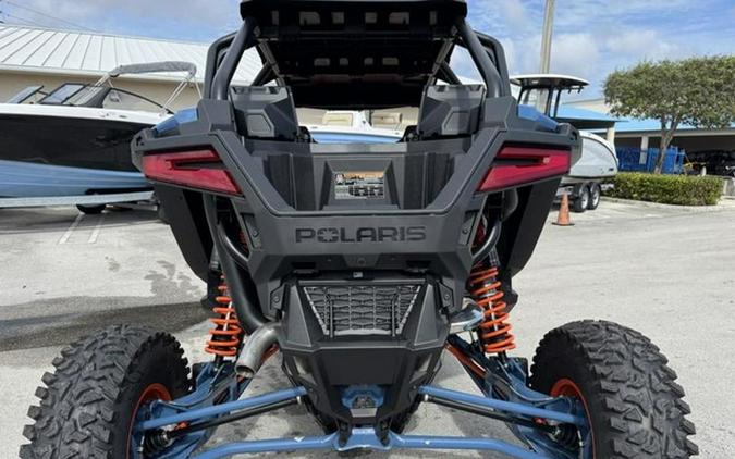 2025 Polaris RZR Pro S 4 Ultimate Orange Burst Zenith Blue
