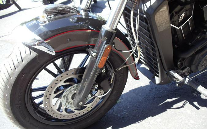 2018 Indian Motorcycle® Scout® Sixty ABS Thunder Black / Titanium Metallic