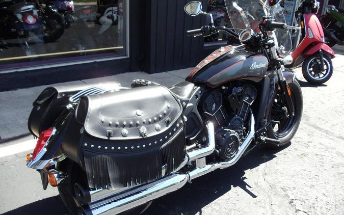 2018 Indian Motorcycle® Scout® Sixty ABS Thunder Black / Titanium Metallic