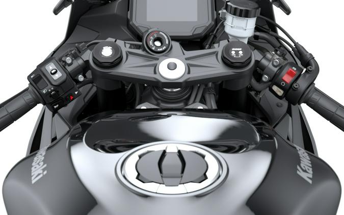 2026 Kawasaki NINJA ZX-6R ABS Metallic Matte Graphenesteel Gray/Metallic Spark Black/Pearl Storm Gray - 7665