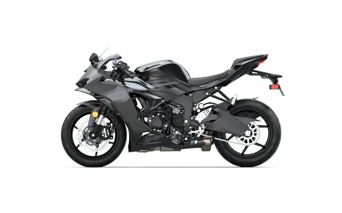 2026 Kawasaki NINJA ZX-6R ABS Metallic Matte Graphenesteel Gray/Metallic Spark Black/Pearl Storm Gray - 7665
