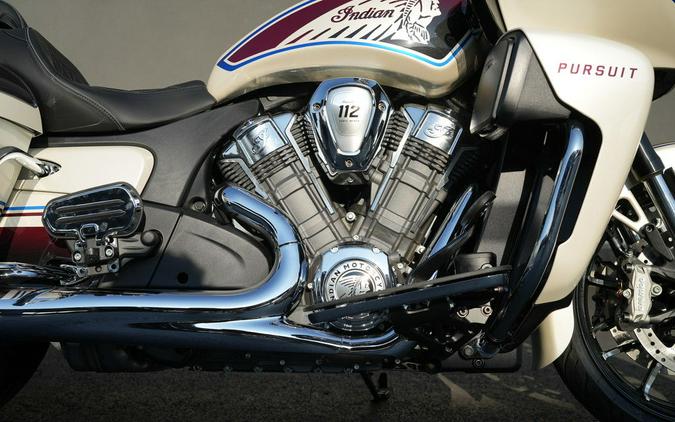 2026 Indian Motorcycle Pursuit Limited Signature Series Frontier Pearl / Revere Red