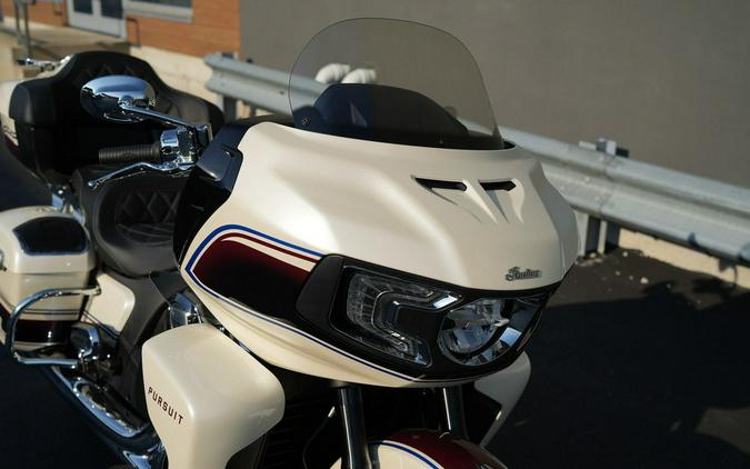 2026 Indian Motorcycle Pursuit Limited Signature Series Frontier Pearl / Revere Red