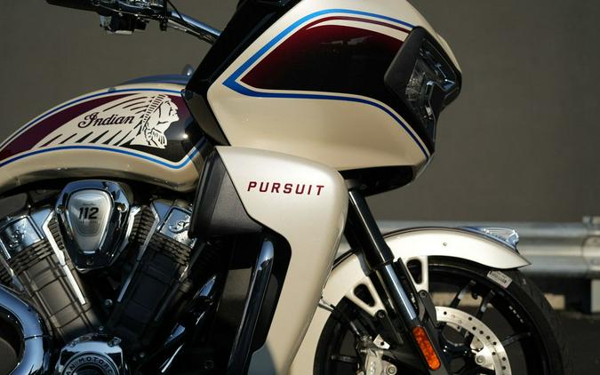 2026 Indian Motorcycle Pursuit Limited Signature Series Frontier Pearl / Revere Red