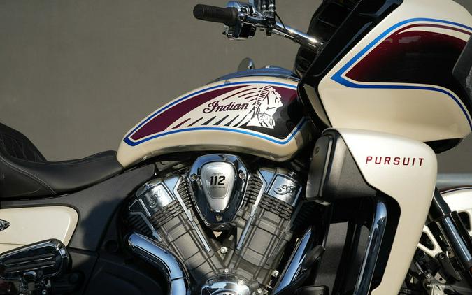 2026 Indian Motorcycle Pursuit Limited Signature Series Frontier Pearl / Revere Red