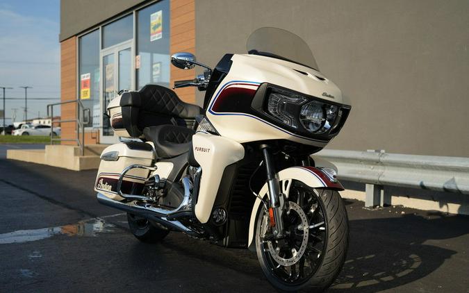 2026 Indian Motorcycle Pursuit Limited Signature Series Frontier Pearl / Revere Red