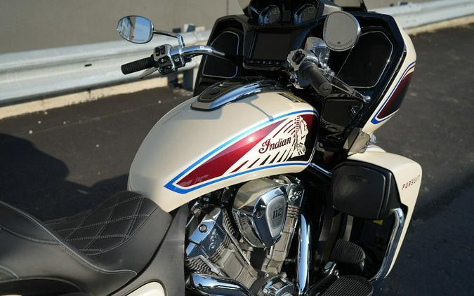 2026 Indian Motorcycle Pursuit Limited Signature Series Frontier Pearl / Revere Red