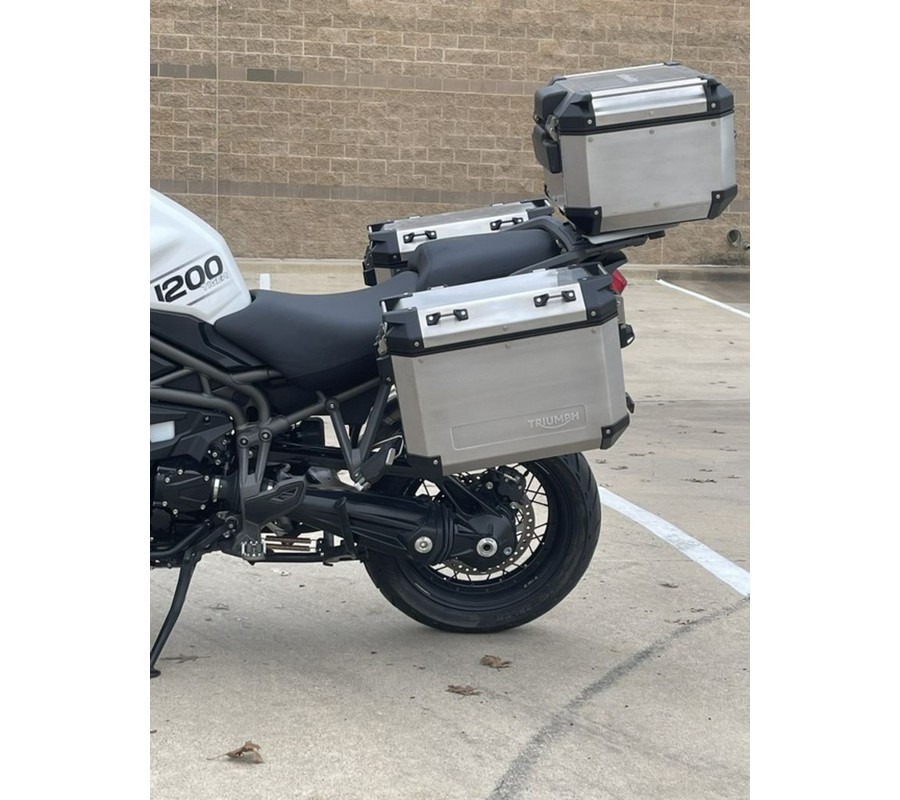 2019 Triumph Tiger 1200 XCA Crystal White