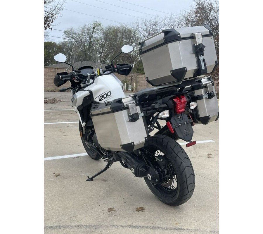 2019 Triumph Tiger 1200 XCA Crystal White