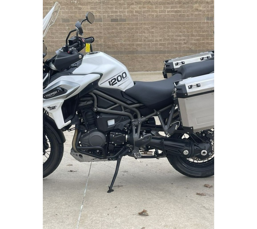2019 Triumph Tiger 1200 XCA Crystal White