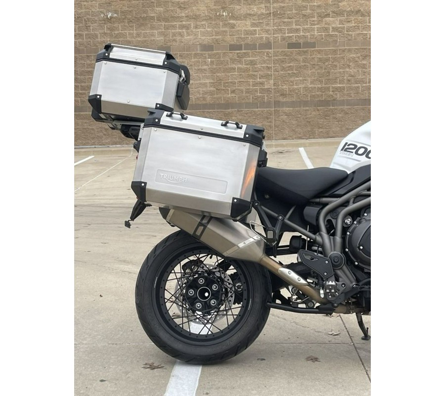 2019 Triumph Tiger 1200 XCA Crystal White