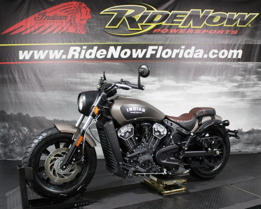 2019 Indian Motorcycle® Scout® Bobber ABS Bronze Smoke