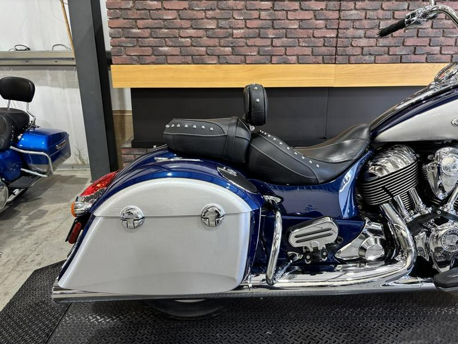 2017 Indian Motorcycle® Springfield™ Blue Sapphire Over Star Silver