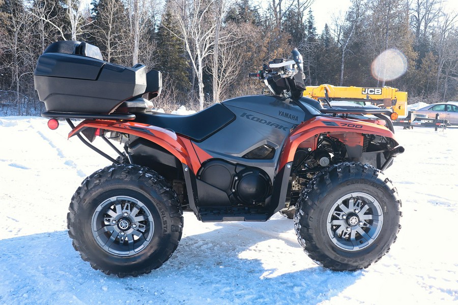 2021 Yamaha Kodiak 700 EPS SE with WARN® Winch