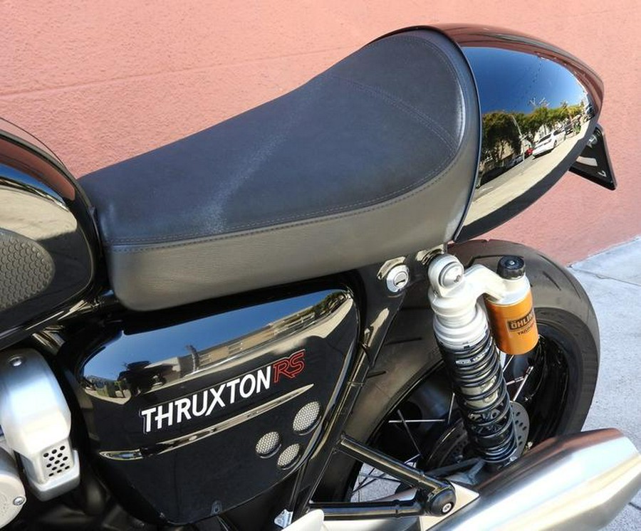 2020 Triumph Thruxton RS - Showcase Jet Black