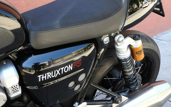 2020 Triumph Thruxton RS - Showcase Jet Black