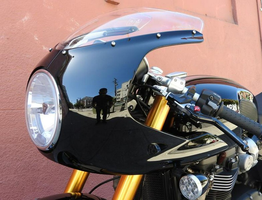 2020 Triumph Thruxton RS - Showcase Jet Black