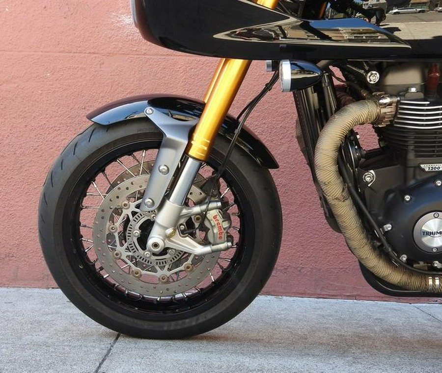 2020 Triumph Thruxton RS - Showcase Jet Black